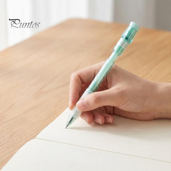 Decorative Desk Accessories Turbine Spinning Gel Pen, Stress Relief Gyro Top Quick-drying Fidget Pens for Anxiety 0.5mm Black Ink Pen Office