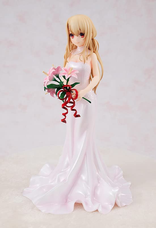 KDcolle Movie Version [Fatekaleid Liner PrismaIllya Licht Nameless Girl] Illyasviel Von Einzbern Wedding Dress Ver. 17 Scale Plastic Painted Finished