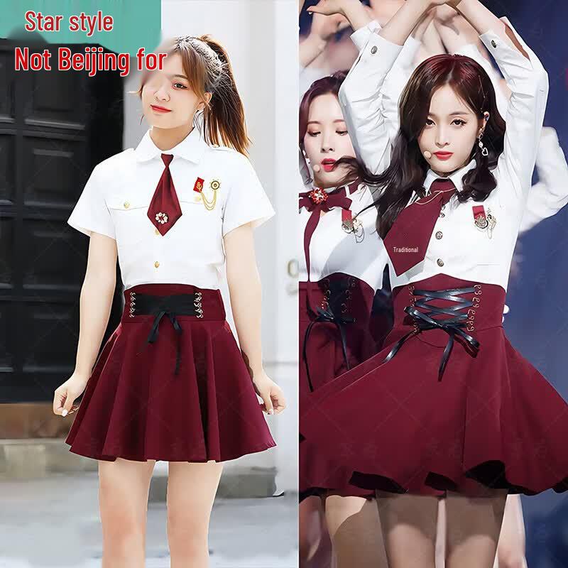 Girls' Cheerleading JK Uniform Set