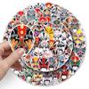 120 Peking Opera Face Painting Stickers - Creative Chinese Style, Waterproof Decorative Stickers for Computers and Phones.