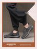 2025 Winter Men's Thick-Soled Non-Slip Breathable Lace-Up Sports Shoes with Velvet Warmth