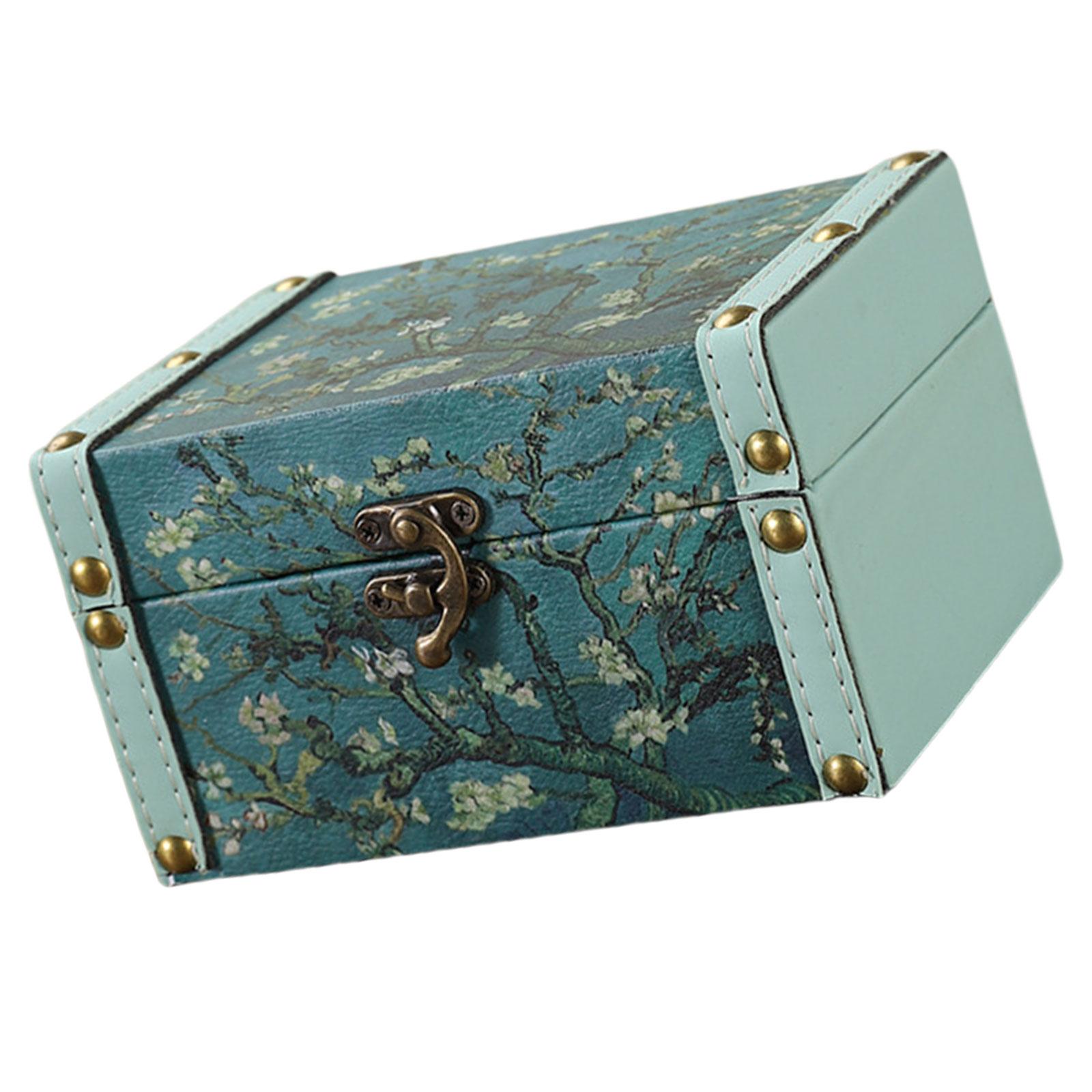 

Элегантные Прочные Деревянные Органайзеры для Ювелирных Изделий Чехол для Хранения Удобный для Путешествий с Несколькими Секциями для Домашних Аксессуаров 2