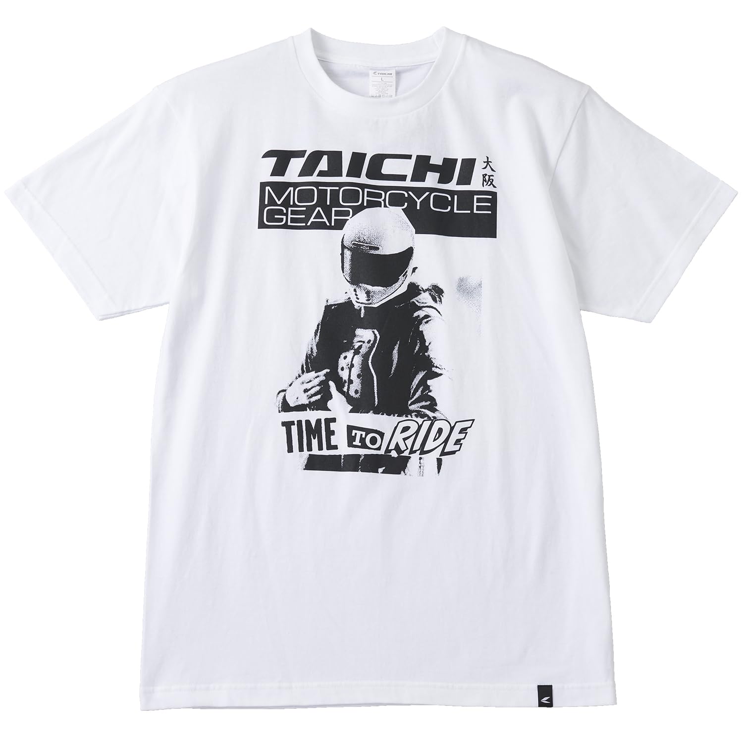 

RS Taichi TIME TO RIDE T-SHIRT WHITE M RSU122