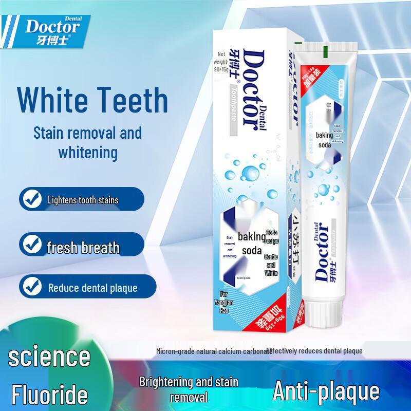 Dr. Dentist Stain Removal Whitening Baking Soda Toothpaste