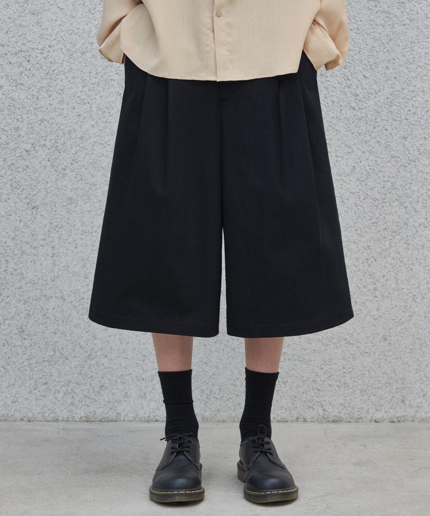 GLW Cotton Bermuda Pants Black