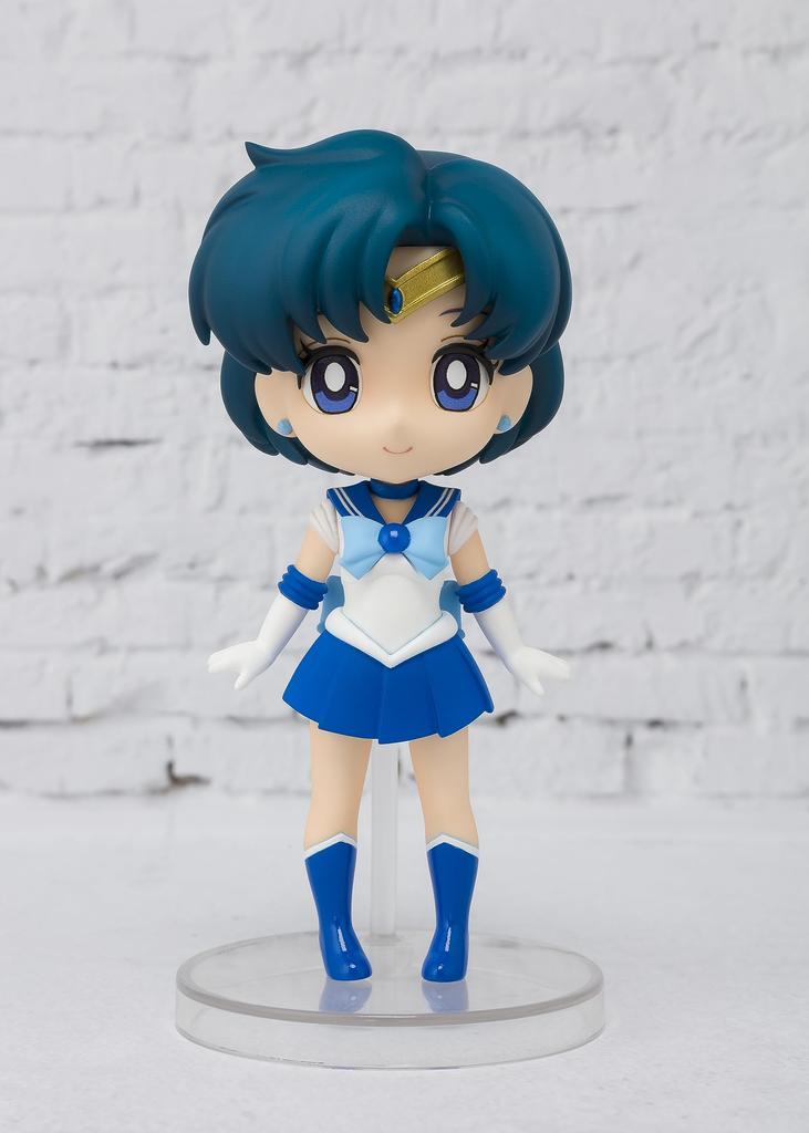 Figuarts mini Sailor Moon Sailor Mercury 90mm malovaná pohyblivá figurka (verze pro další prodej) Cca. PVC a ABS
