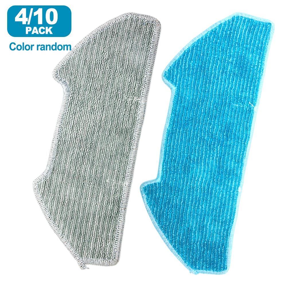 4/10pcs Mop Cloth Kit For BObsweep Ultra-Vision For Pet Vacuum Cleaner Household Replacement Mop Cloth Rag Mopping Cloths