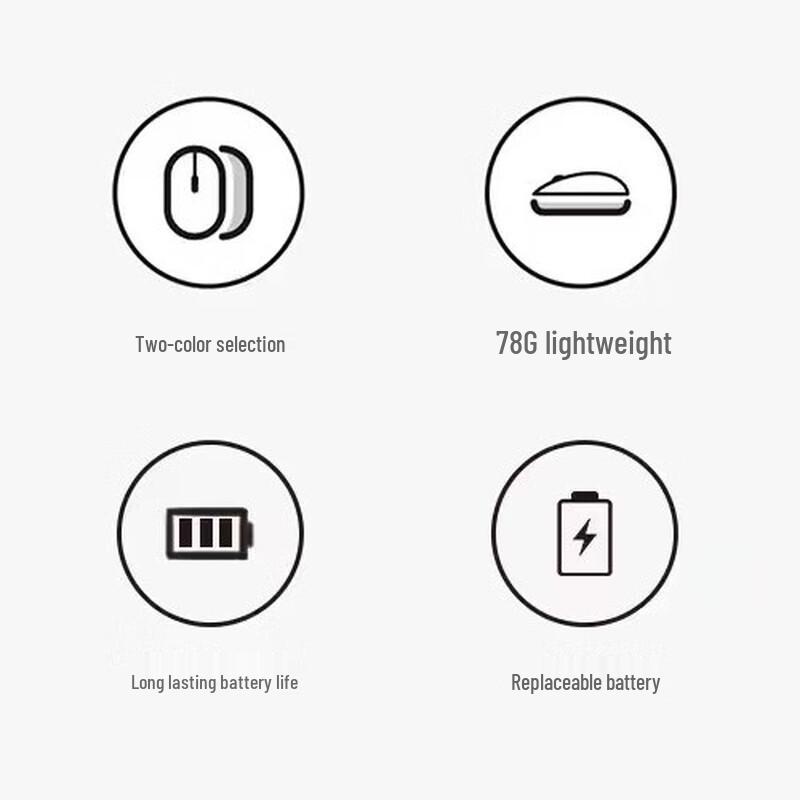 Dareu LM105B Dual-Mode Wireless Rechargeable Mouse