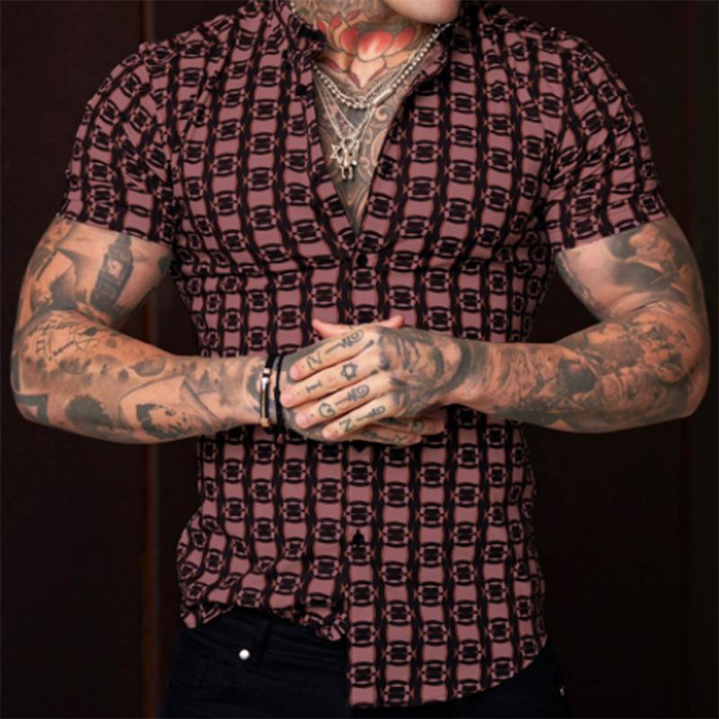 

Новая рубашка с 3d принтом, мужская летняя рубашка с короткими рукавами и цветочным принтом, мужские топы M чёрный