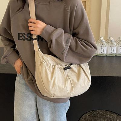 Women Messenger Bags New Fashion Nylon Casual Shoulder Bag Large Capacity Classroom Student Commuter Crossbody Satchels Bag