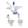 Goose Shape Whiskey Bottle Decanter 3D Bird Liquor Glass with Frosted Stopper