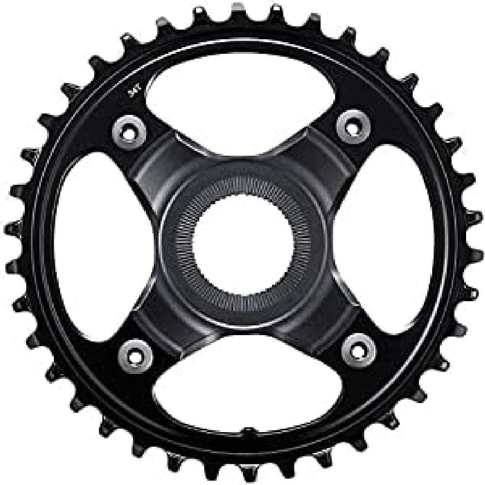 SHIMANO STEPS SM-CRE80 Chainring with Spider, 34T, 10/11-Speed, 50 mm Chainline