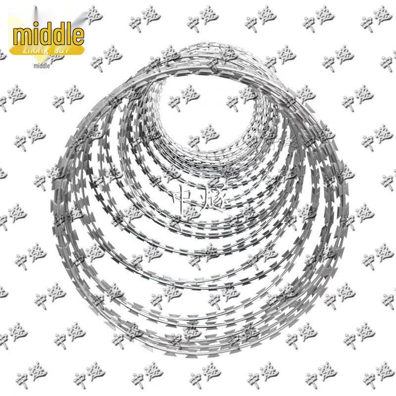 Blade Barbed Wire Security Coil Fence