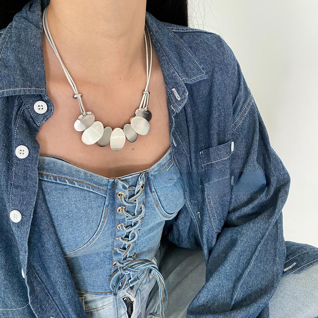 DIMANAF 2023 Four Seasons Anheng Retro Tilbehør Lang Etnisk Stil Blad Enkelt Tilbehør Anheng 68