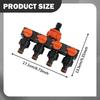 Garden Hose Distributor with Portable Switch And Agricultural Adapter