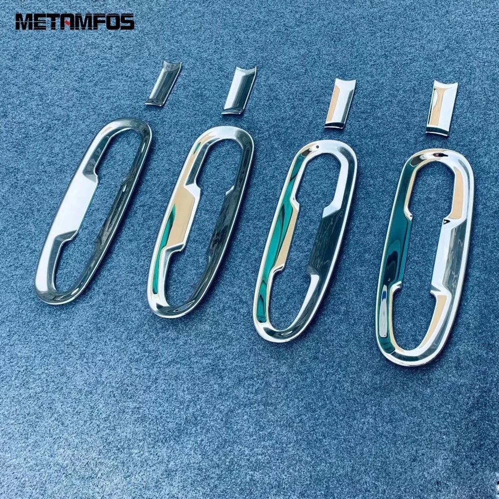 For Toyota Sienna -2025 2026 Carbon Fiber Side Door Handle Bowl Cover Trim Protection Cap Exterior Accessories Car Styling