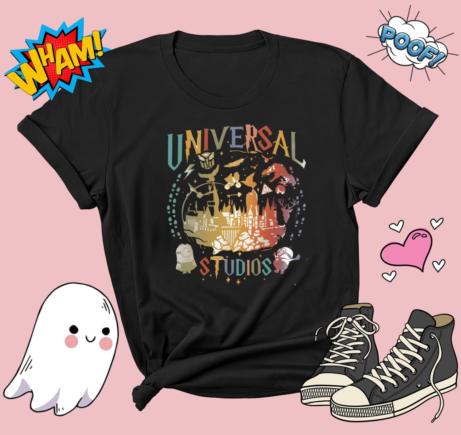 Universal Studio T-Shirt Mens Womens Tees Top T Shirt Mens Womens Tees Top Men Women Unisex Tshirt G774 M