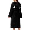 Women's Fleece-Lined Pocket Earflap Robe