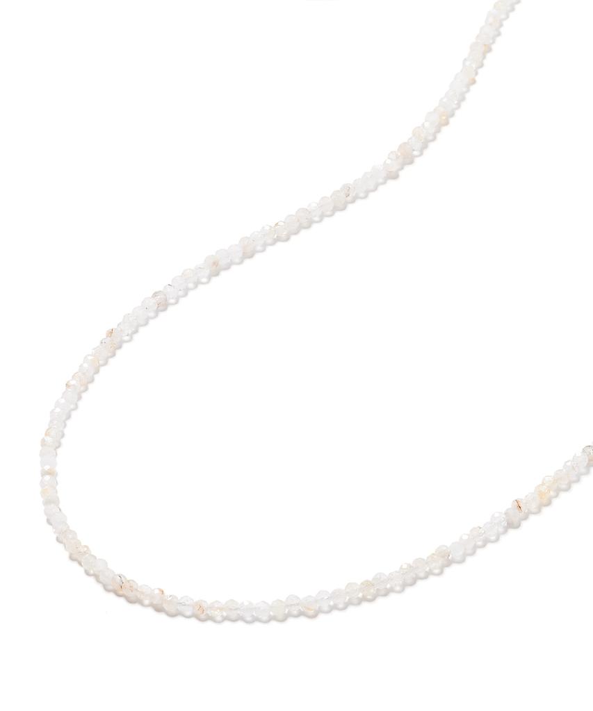 Polalita Off-White Mini Bead Necklace (Plt-Nl-017_Iv)