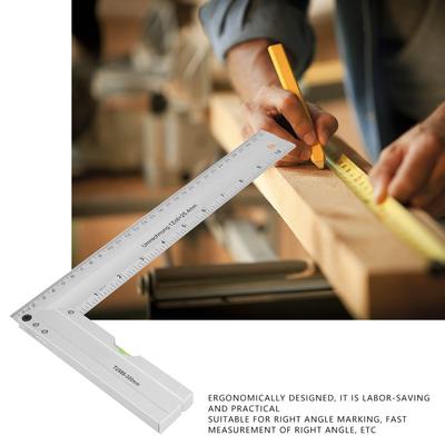 Mesure des dimensions et de la distance – Règles et équerres métalliques