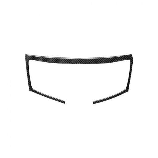 Carbon Fiber CD Console Air Vent Frame Sticker Trim For Honda Accord 2013-17