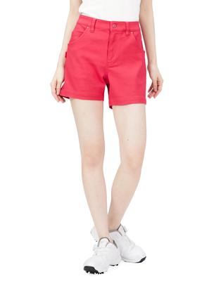 Șosete Roz Spălat Produs 2 [PEARLY GATES] Pantaloni Scurți pentru Femei, Stretch, / 055-2232802 090_Albastru [L]