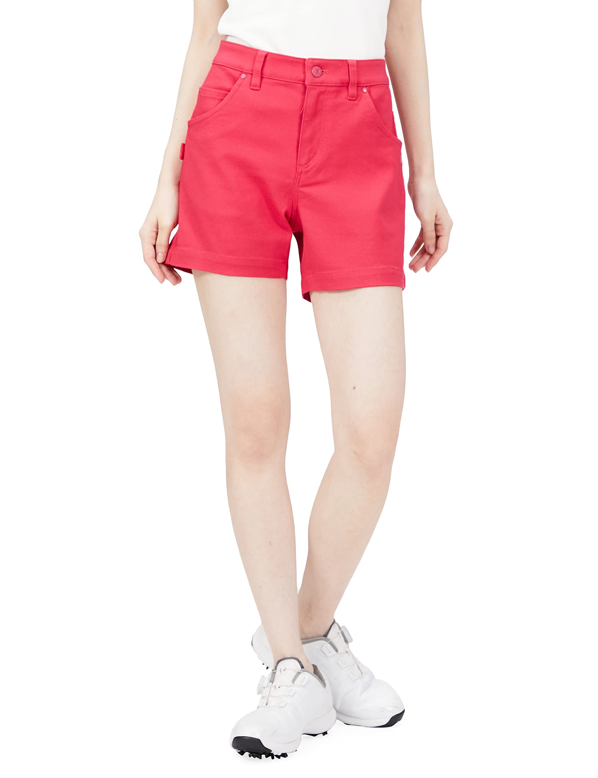 

PEARLY GATES Women s Calze Stretch Shorts, Washable, 055-2232802, 090_Blue Pink, Size Small