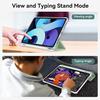 Coque + Verre Trempé - iPad Pro - 11 Pouces - Protection Anti-Rayures - Porte-Stylet - Vert
