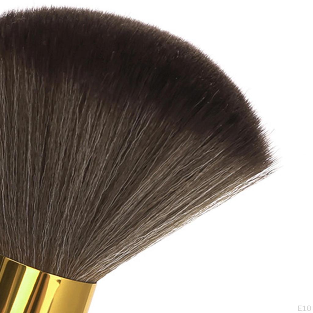 15cm Barber Neck Duster Brush Facial and Hair Remover Accessories Multipurpose Wooden Handle