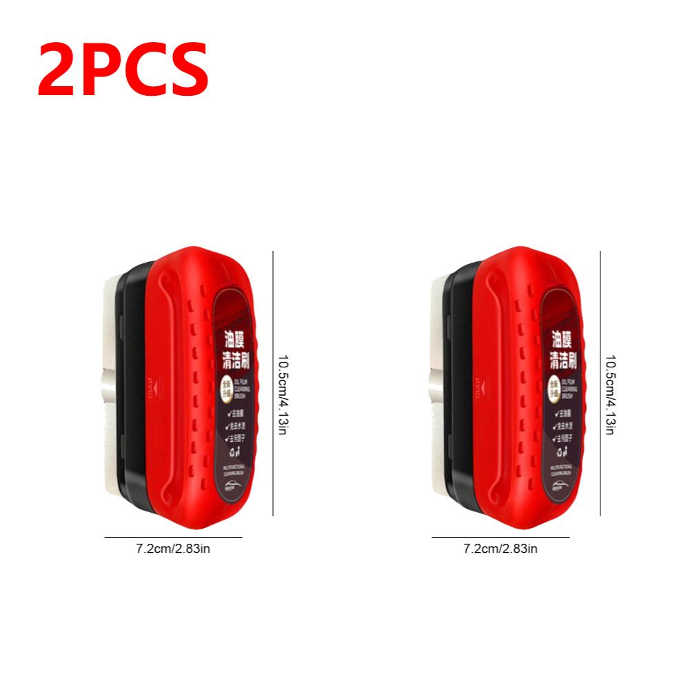 Neuer Verkaufsartikel Auto Glas Ölfilm Reinigungsbürste Ölentfernung Fleckenentfernung Regendicht Antibeschlag Rückspiegelreiniger Schwammtuch