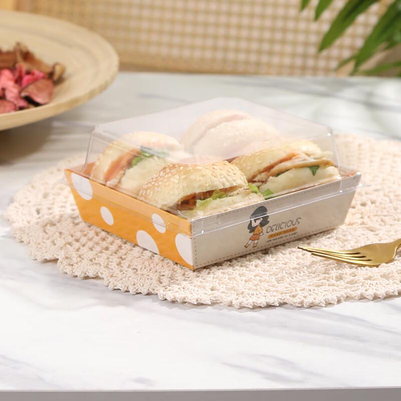 Disposable Square Transparent Food Containers