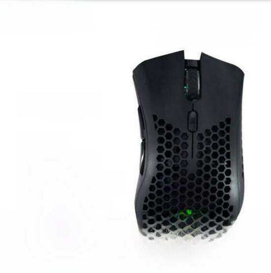 Wireless RGB Honeycomb Gaming Mouse – Ergonomic Design for Office and Gaming