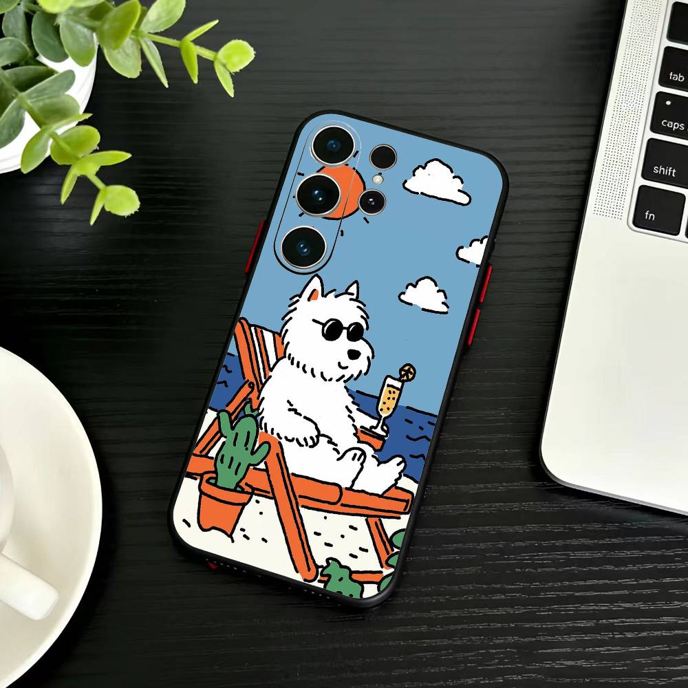 Cute Cat Funny Phone Case For Samsung S26,S25,S24,S23,S22,S21,S20,Ultra,Plus,FE Black Soft Cover
