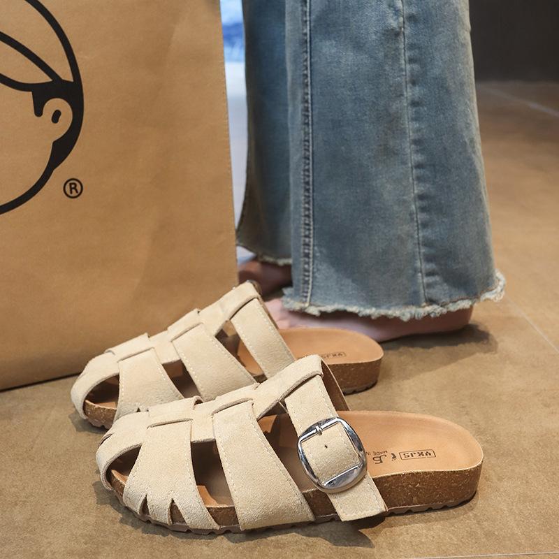 New women's sweet style arch support anti-slip cushion slippers--thick bottom super comfortable home outdoor travel sandals