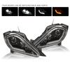 DOT E24 ATV LED Headlight For Yamaha Raptor 700 700R YFZ450 R X Wolverine 450 350 Turn Signal Light 06-22 DRL Adjustable Headlig