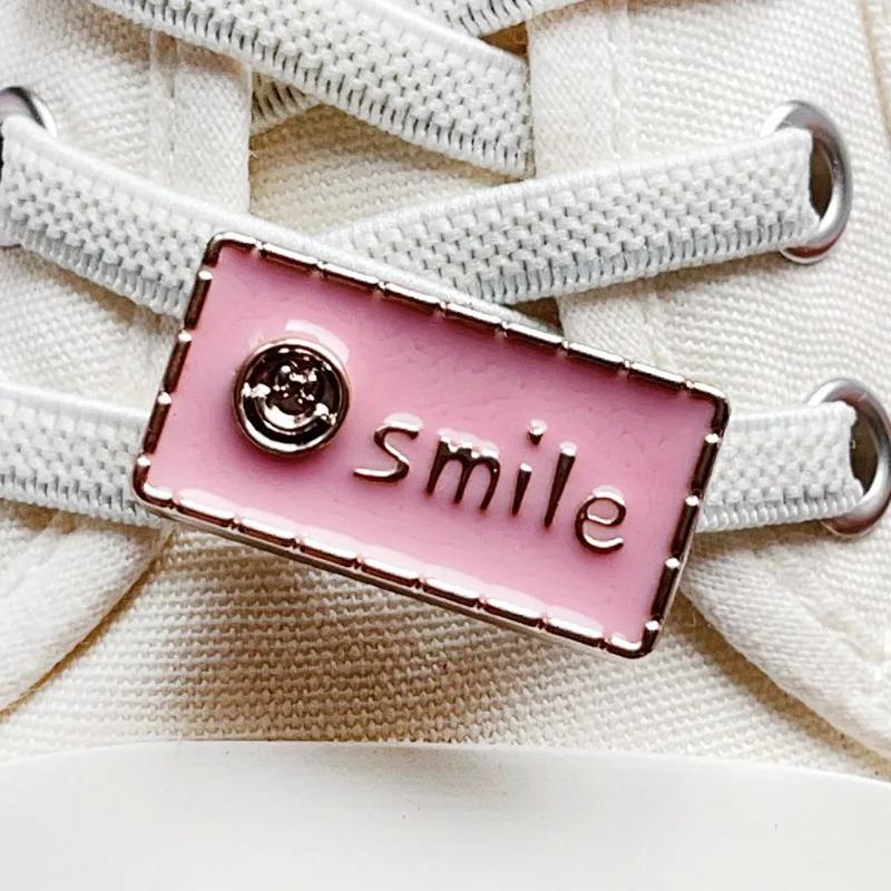 1Pcs Pink Shoelace Charm Buckle for Girls DIY Fashion Sneaker Accessories Shoe Laces Charms Decorations