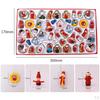 48PCS Varied Cute Christmas Tree Hanging Ornament Years Holiday Party Season Fireplace Decor