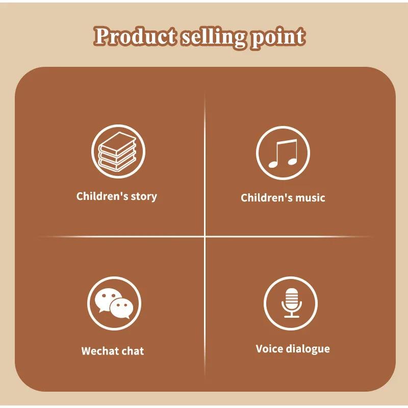 Smart Ai Robot Wifi Early Education Toys For Kids Speech Recognition & Voice Interactive Educational Learning Machine