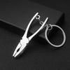 2 Stück Mini Schraubenschlüssel Schlüsselanhänger Tragbar Auto Metall Verstellbar Universal Schraubenschlüssel für Fahrrad Motorrad Autoreparaturwerkzeuge
