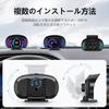 ChoiQua Car OBD2 Meter, Speedometer, Tachometer, GPS+OBD+Inclinometer Mode Multimeter with Fault Diagnosis and Warning Function