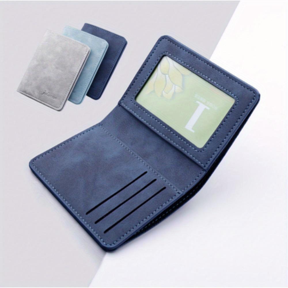 Men/Women Fashion Wallet ID/credit Card Holder Wallet for Men Multi-Card Bag Holder Two Fold Small Wallet Black/gray Coin Purse