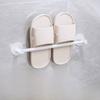 Space Aluminum Wall Mount Shoe Rack For Bathroom With Waterproof Adhesive Installation Modern Design For Home Organization