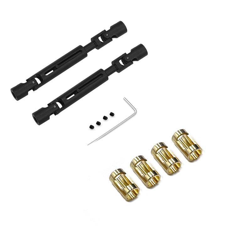 1 Satz 1/12 RC Auto Aufrüstteile Zubehör Für Mn78 Mn82 Lc79 Metall Antriebswelle CVD Antriebswelle Mit 3Mm Auf 4Mm Wellenhülse