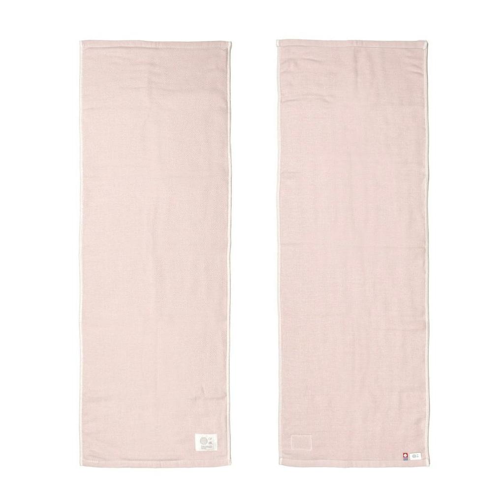 Iori Imabari Momo Twarz Wykonana z Bardzo Chłonnego Ręcznika, 4-Warstwowa Gaza, Japonia, (Różowy)