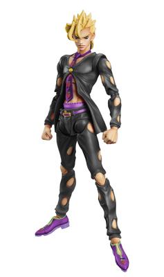 Superfigur beweglich Bizarre Adventure Teil Cotta Fugo Ca. 150mm bemalte bewegliche Figur "JoJo's 5" "Panna Ver.SCHWARZ" PVC&ABS&Nylon