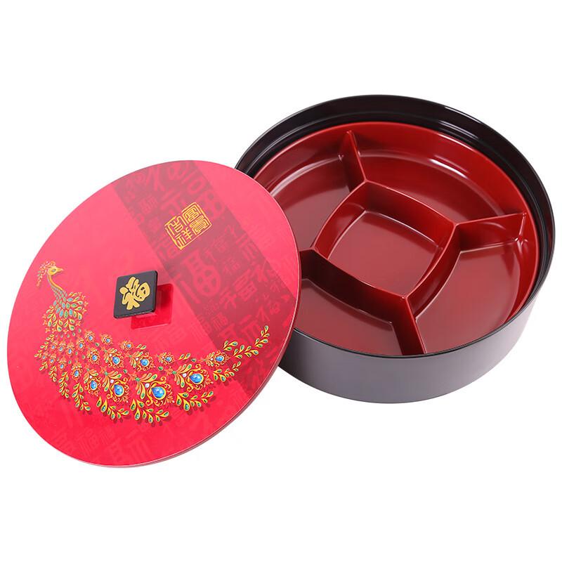 Wuhe Chinese Rotating Candy and Fruit Tray