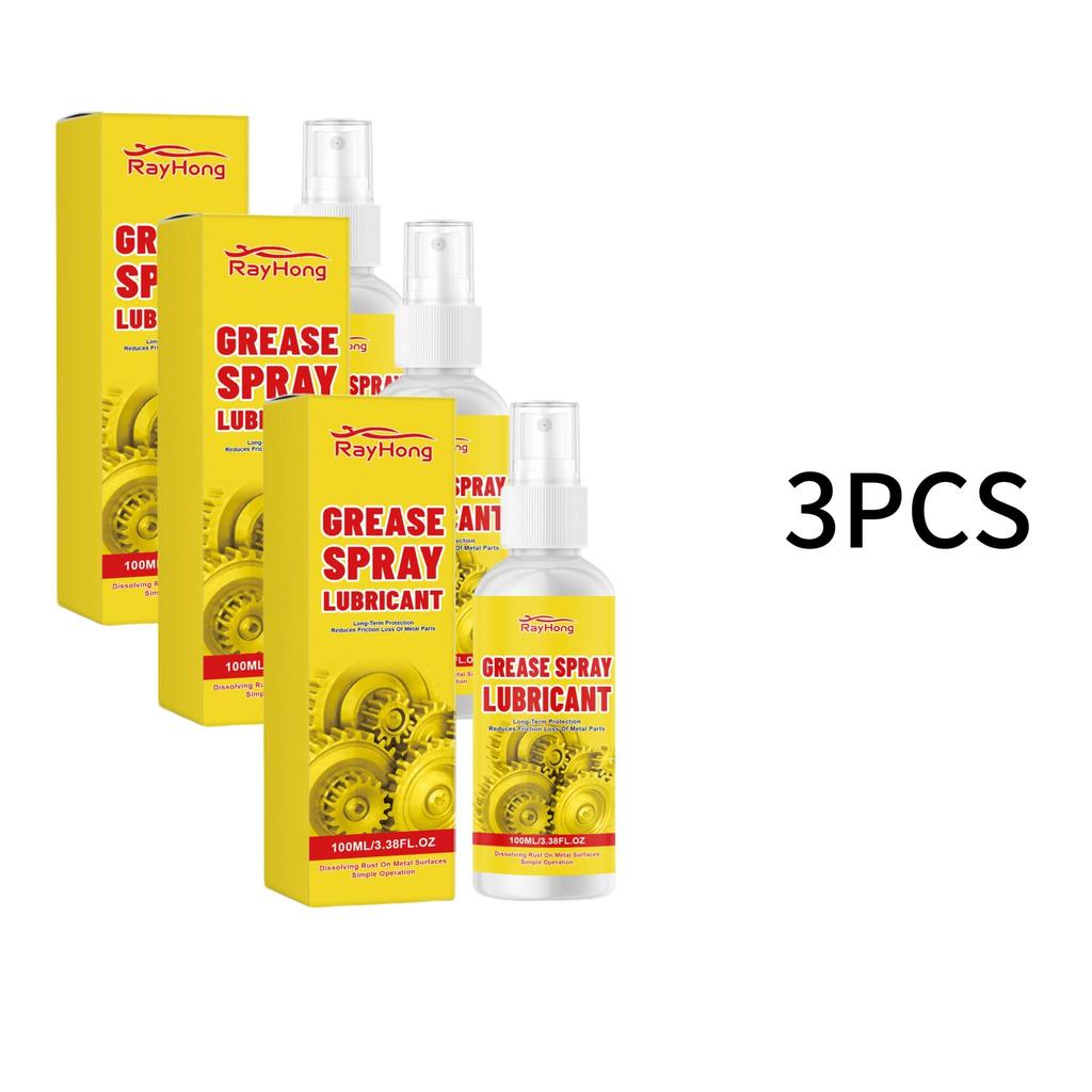 RAYHONG Rostlöser Spray für Auto, Metallrostentferner für Kfz-Werkzeuge, Industriequalität für Schrauben Muttern Ketten 100ML