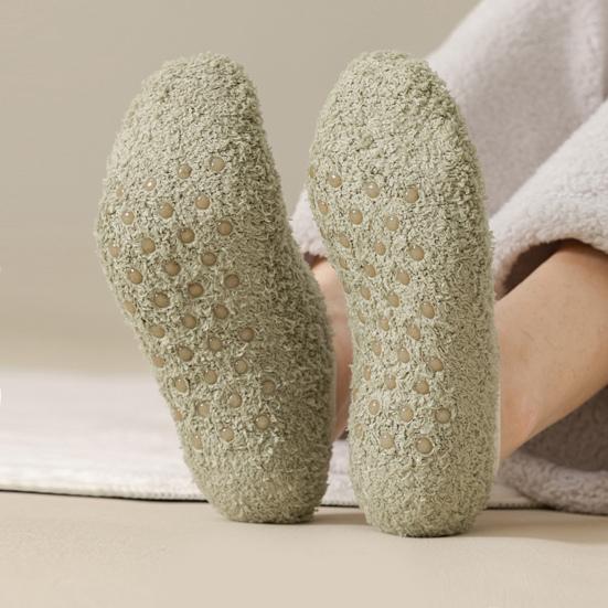 Soft Slipper Socks for Women Fuzzy Floor Socks with Grips