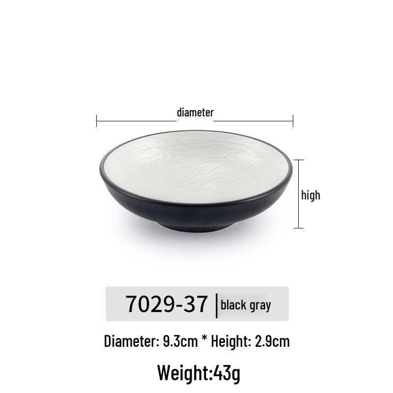 Japanese Melamine Mushroom Hat Salad Bowl: Creative Shallow Artistic Tableware for Rice, Soup, Noodles, and More