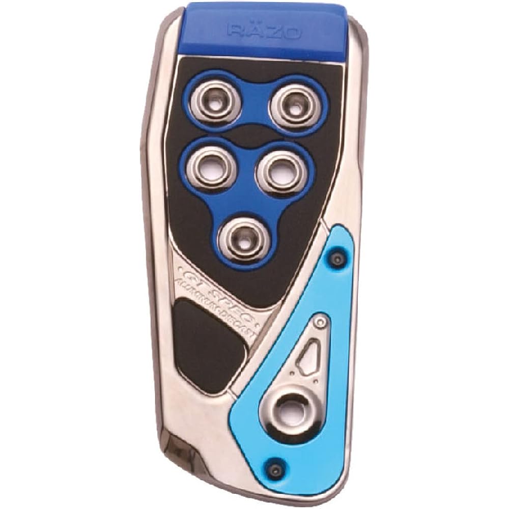 Carmate Razo GT Spec Footrest RP106BL Blue Pedal for Car Interior Accessories